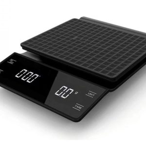 Digital scale with LED touch screen