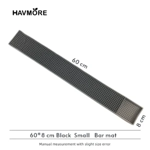 Long Bar Rubber Mat – 60 × 8 cm