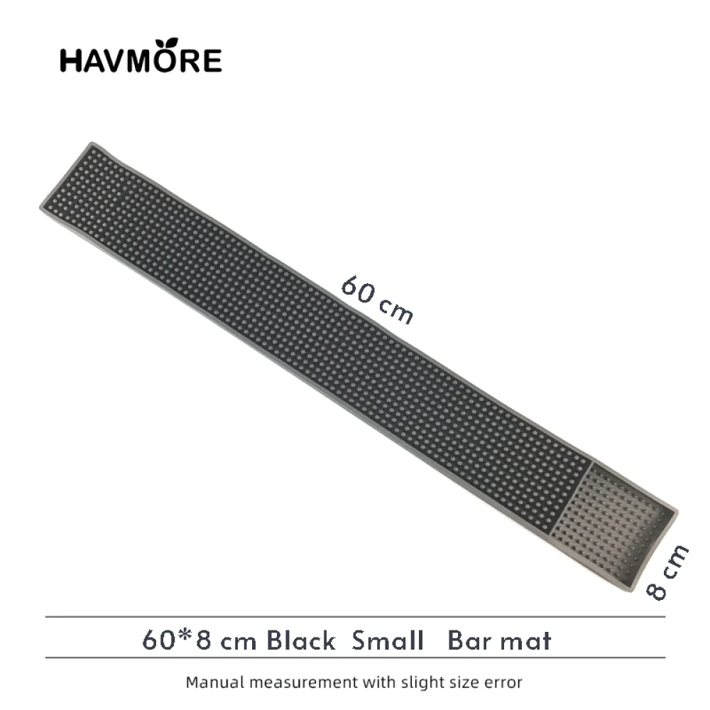 Long Bar Rubber Mat – 60 × 8 cm