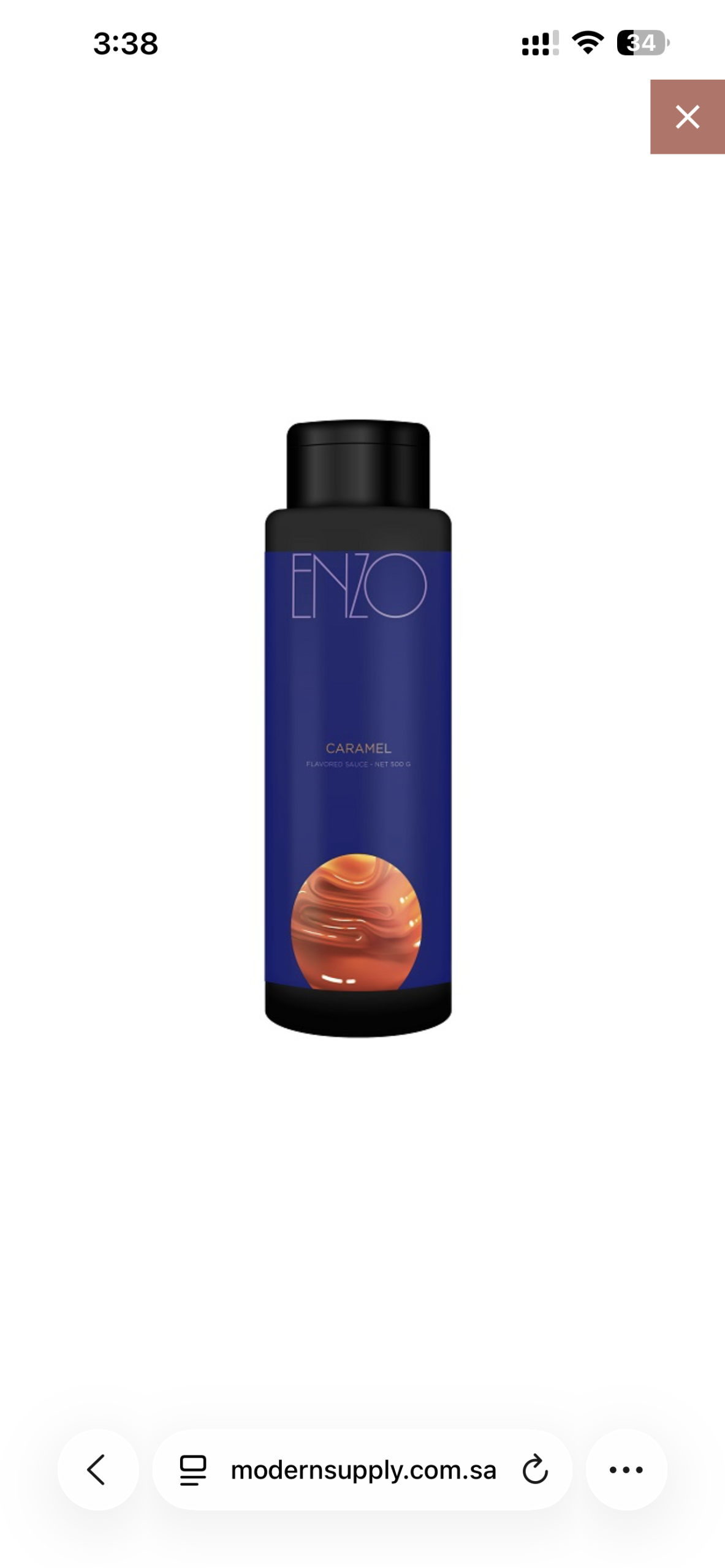ENZO Caramel Sauce – 500g