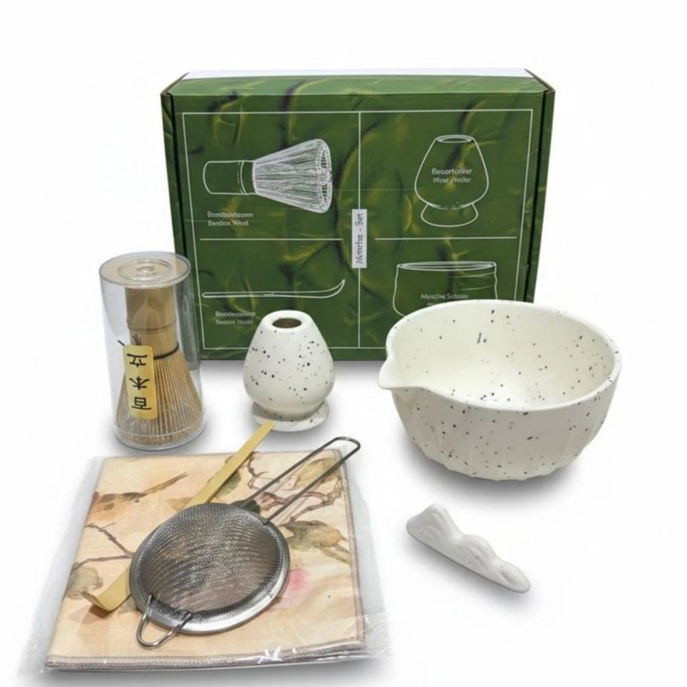 White Matcha Set
