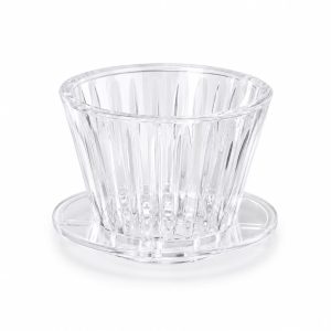 Clear Pour-Over Coffee Dripper – Compatible with 155 Filters