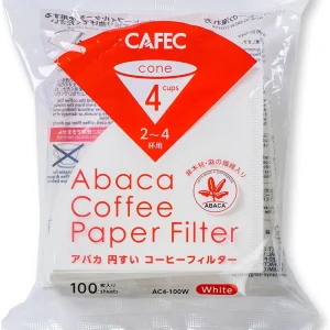CAFEC Abaca Coffee Filter – Size 02
