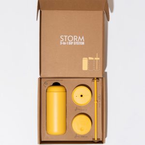 Storm Carter Mug - 16 oz (Matt Yellow)