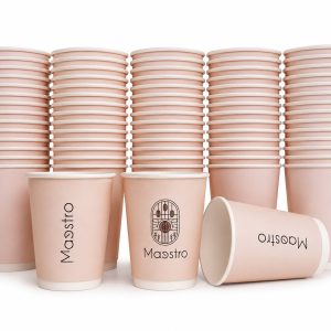 12OZ Maestro Paper Cups - 25 Pieces