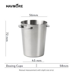 Stainless Steel Coffee Dosing Cup 58mm
