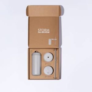 Storm Carter Mug 16 oz Matte Grey